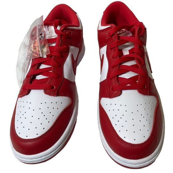 Nike Dunk Low SP CU1727-100 - Men\'s Size 10  - White/University Red main image 5
